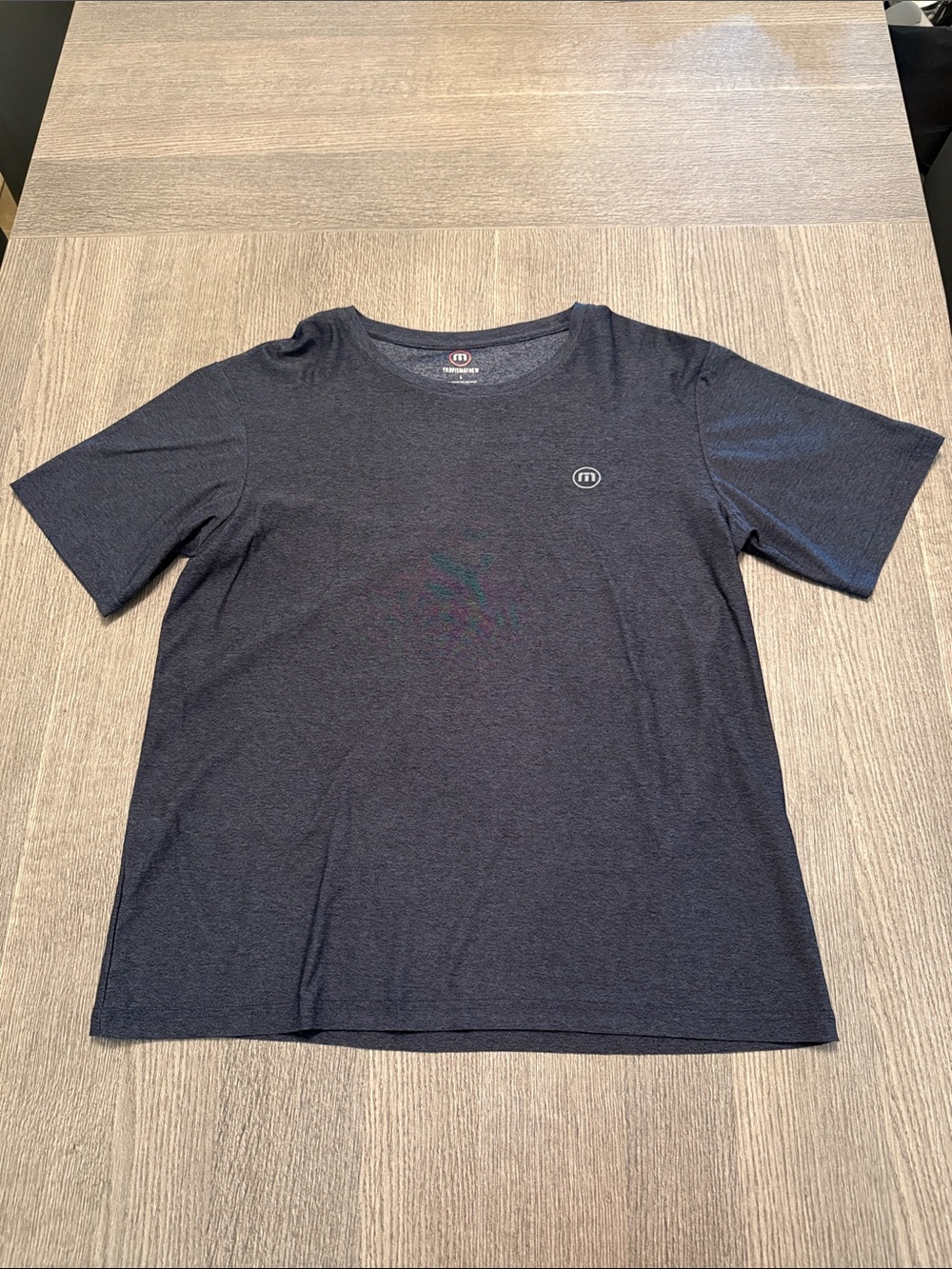 Travis Mathew Short Sleeve Crew Tee - Dark Blue